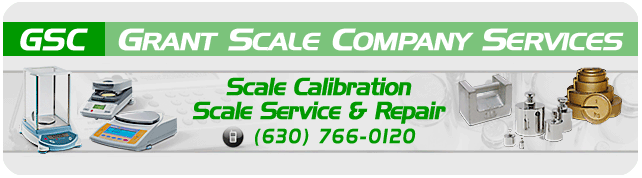 Illinois scale repair and service for crane scales, floor scales, deli scales, forklift scales, bench scales and medical scales!